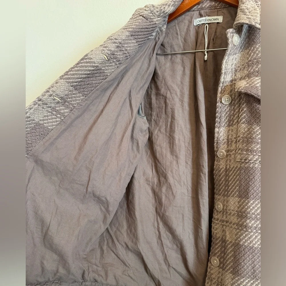 Outerknown Cloud Weave Shirt Jacket Pockets
